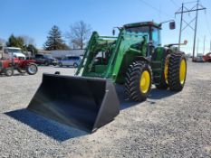 2000 John Deere 7810 Cab Loader Tractor 'Elite Ride & Drive - Drive Train Guarantee'