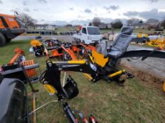 Future BD98 Skid Steer Mount Back Hoe 'NEW'