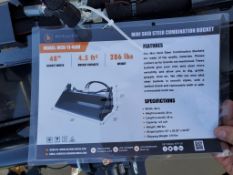 Wolverine MCB11-48W 4in1 Bucket 'NEW'