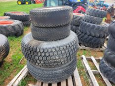 Tractor Tires On Wheels 'Set of 4'