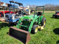 John Deere 790 Compact Loader Tractor 'Runs & Operates - NO Guarantee'