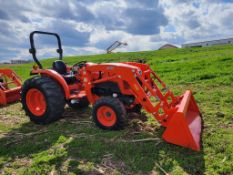 2018 Kubota L4701D Compact Loader Tractor 'Ride & Drive - Drive Train Guarantee'