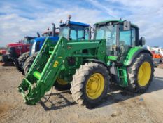John Deere 6530 Premium Cab Loader Tractor 'Runs & Operates - NO Guarantee'
