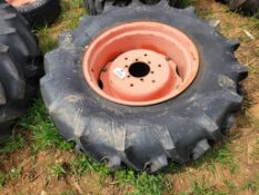 Tractor Tire on Wheel '1'
