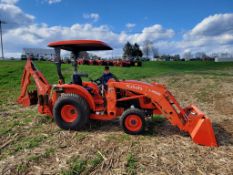 2021 Kubota L3301D Compact Tractor Loader Backhoe 'Ride & Drive - Drive Train Guarantee'