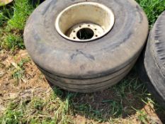 Wagon Tire on Wheel '1'