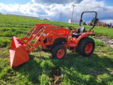 2018 Kubota L3901D Compact Loader Tractor 'Ride & Drive - Drive Train Guarantee'