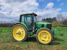 John Deere 6430 Cab Tractor 'Runs & Operates - NO Guarantee'