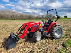 2021 Massey Ferguson 1835 Compact Loader Tractor 'Ride & Drive - Drive Train Guarantee'