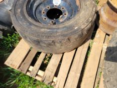 Skid Steer Tire on Wheel '1'