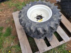 Tires on Wheels 'Pair of 2'