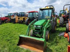 John Deere 2720 Cab Compact Loader Tractor 'Runs & Operates - NO Guarantee'