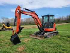 2014 Kubota KX057-4 Midi Excavator 'Runs & Operates - NO Guarantee'