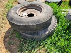 Trailer Tires on Wheels 'Pair of 2'