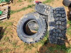 Forerunner SKS4 Skid Steer Tires 'Set of 4 - New'