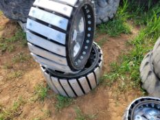 Aluminum Belting Wheels 'Pair of 2 - NEW'