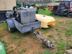 2021 Atlas Copco Towable Air compressor 'AS-IS - For Parts or Repair - NO TITLE'
