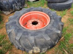 Tractor Tire on Wheel '1'