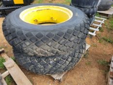 Tires on Wheels 'Pair of 2'