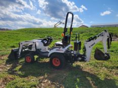 Bobcat CT1021 Compact Tractor Loader Backhoe 'Runs & Operates - NO Guarantee'