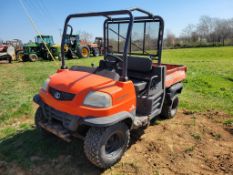 2007 Kubota RTV900 Utility Vehicle 'Runs & Operates - NO Guarantee - NO TITLE'