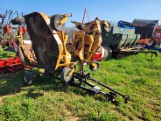 Woods Batwing Finish Mower 'Works'