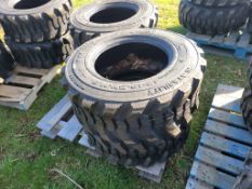 Forerunner SKS1 Skid Steer Tires 'Set of 4 - NEW'
