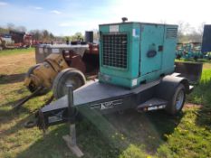 Onan Towable Genset 'Ride & Drive - Drive Train Guarantee - NO TITLE'