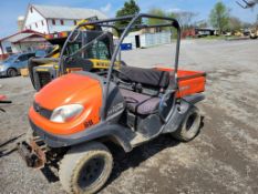 2008 Kubota RTV5000 Utility Vehicle 'Runs & Operates - NO Guarantee'