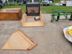 Gas Fireplace 'Works Good'