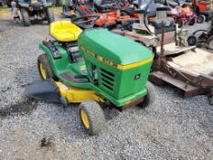 John Deere STX38 Riding Tractor 'Runs & Operates - NO Guarantee'