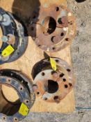 White Wheel Hubs