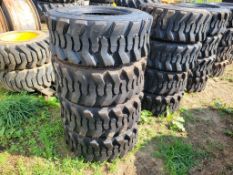 Forerunner SKS1 Skid Steer Tires 'Set of 4 - New'