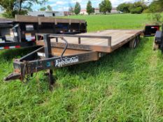 2010 Appalachian Deck Over Bumper Pull Trailer 'Title in the Office'