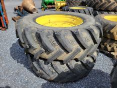GRI 460/85R34 Tires on Wheels