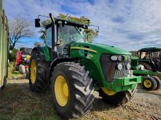 2007 John Deere 7830 Cab Tractor 'Ride & Drive - Drive Train Guarantee'