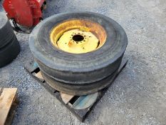 Firestone 7.50-20 Tires on Rims