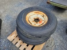 Crop Max 9.5L-15 Tires on Rims