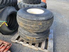 Firestone 16.5L-16.1 Tires on Rims