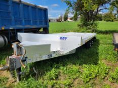 2017 Eby Deck Over Bumper Pull Trailer 'Title in the Office'