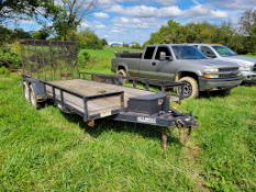 2004 Belmont UT618TA Landscape Trailer 'Title in the Office'