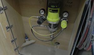Sames Kremlin Rexson EOS10-C18 Air Mix Paint Sprayer 'Works Good'