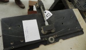 Williams & Hussey EJ92 Eliptical Jig