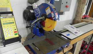 CTD Machines M25R Cut Off Saw 'Works Good'