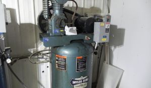 Saylor-Beall Upright Air Compressor 'Works Good'