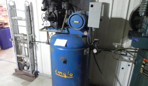 Emglo Upright Air Compressor 'Works Good'