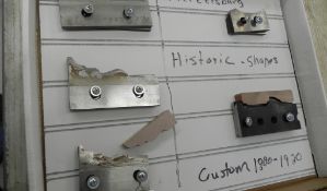 Williams & Hussey Custom Historic Shape Cutters