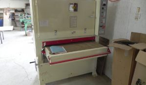 2005 Safety Speed Cut WBS4376 Wide Belt Sander 'Works Good'