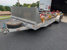 2017 American Hauler Aluminum Flat Trailer Title