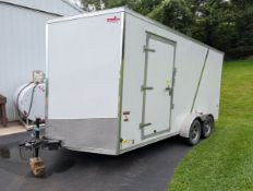 2018 Haulin Enclosed Trailer Title